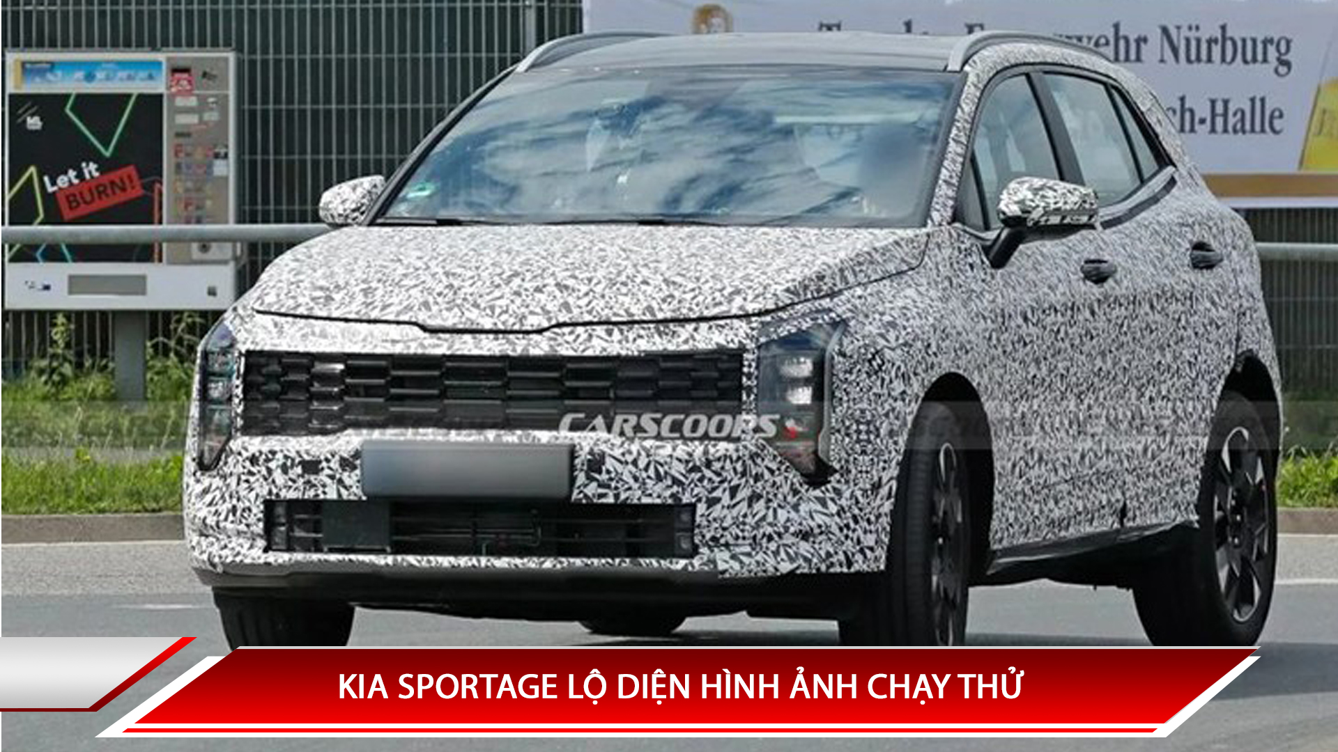 KIA SPORTAGE LỘ DIỆN HÌNH ẢNH CHẠY THỬ